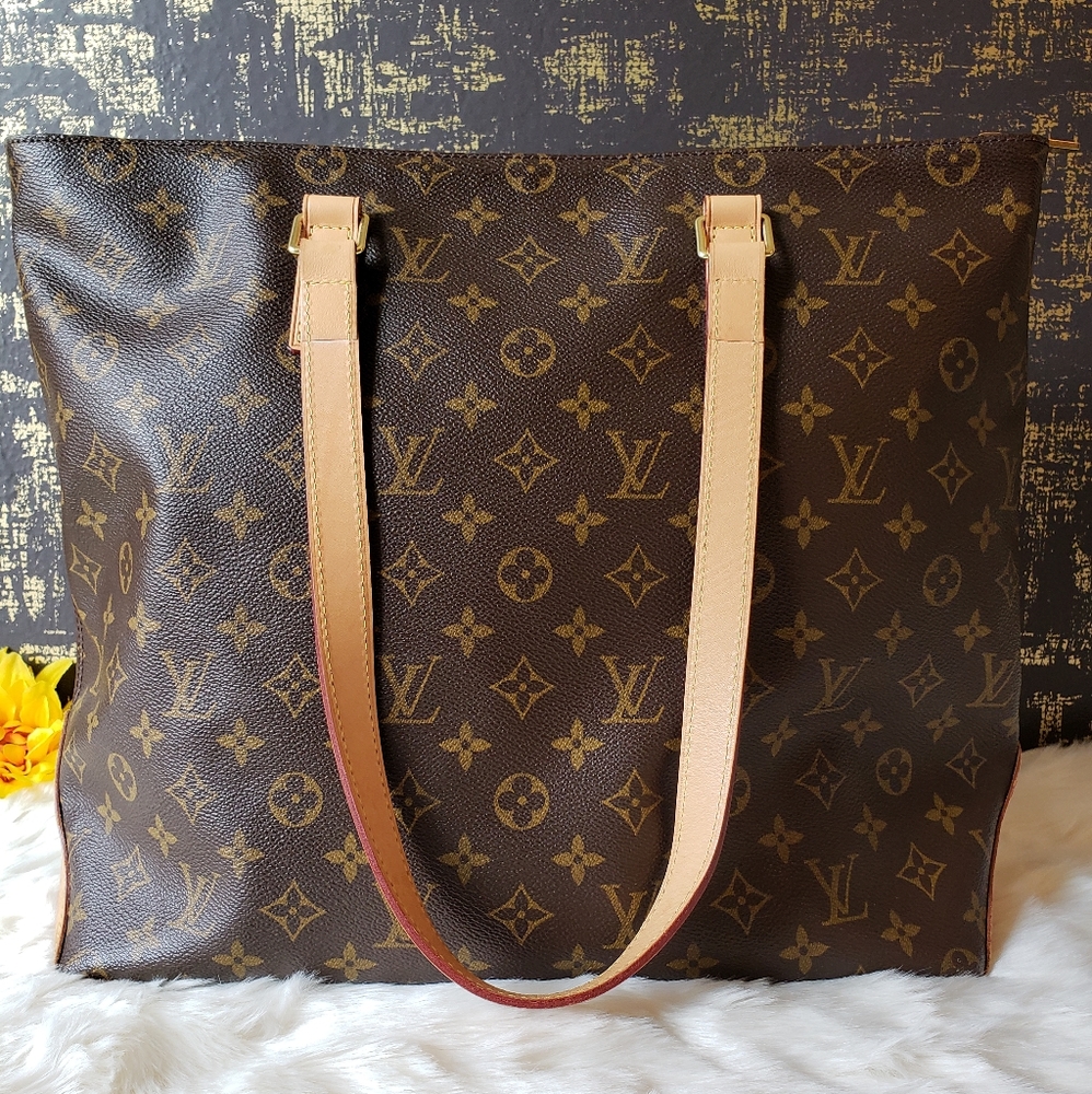 💯% AUTH Louis Vuitton Monogram Cabas Mezzo